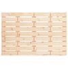vidaXL T&ecirc;te de lit murale 96x3x63 cm Bois massif de pin