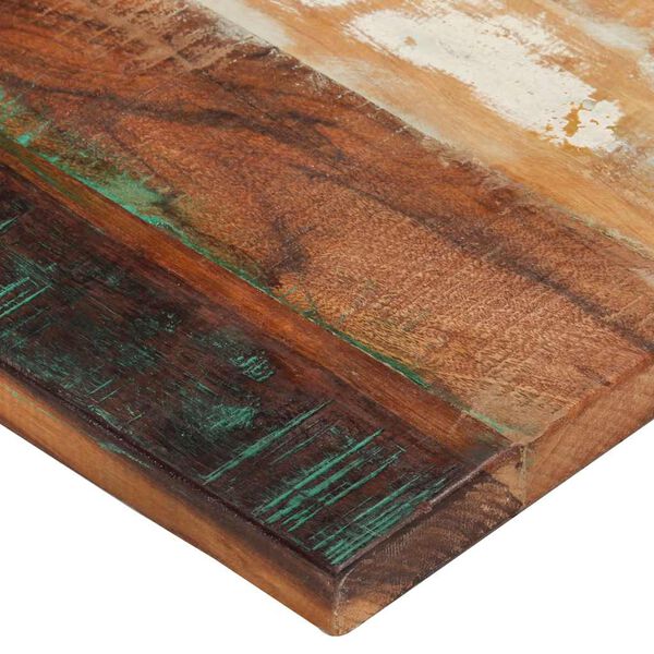 vidaXL Dessus de table rectangulaire 60x120 cm 25-27 mm Bois r&eacute;cup&eacute;r&eacute;