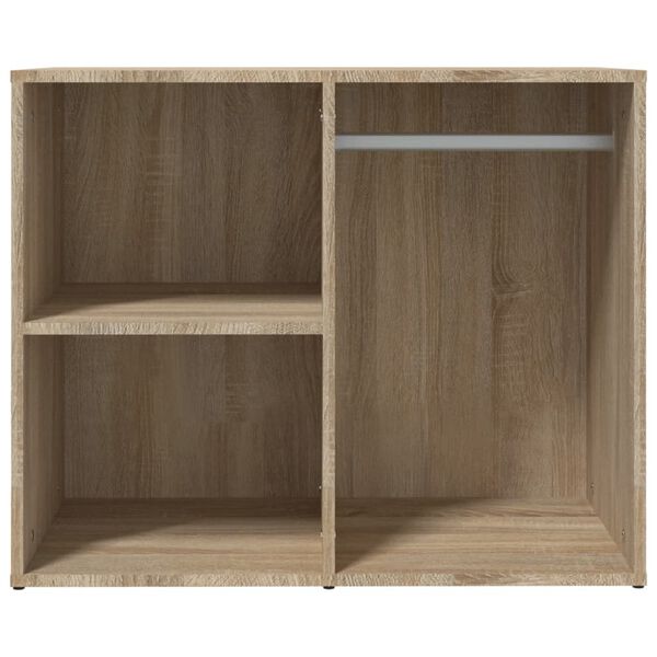 vidaXL Armoire de dressing Ch&ecirc;ne Sonoma 80x40x65 cm Bois d'ing&eacute;nierie