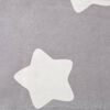 vidaXL Canap&eacute; pour enfants Gris clair avec &eacute;toiles Peluche douce