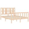 vidaXL Cadre de lit sans matelas 120x200 cm bois de pin massif