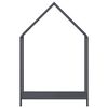 vidaXL Portant de bois chauffage anthracite 60x25x90 cm