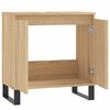 vidaXL Armoire de bain chêne sonoma 58x33x60 cm bois d'ingénierie