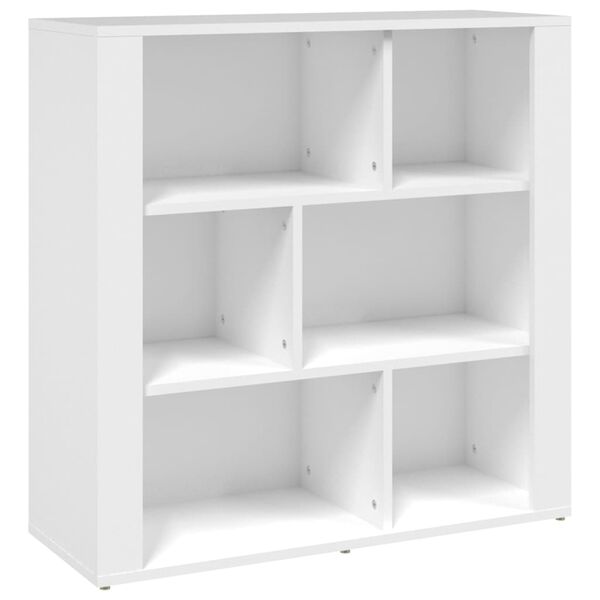 vidaXL Buffet Blanc 80x30x80 cm Bois d'ing&eacute;nierie