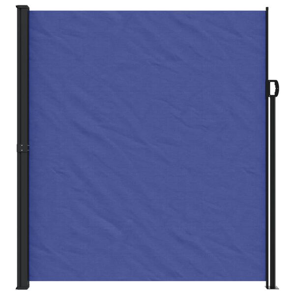 vidaXL Auvent lat&eacute;ral r&eacute;tractable bleu 220x300 cm
