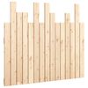 vidaXL T&ecirc;te de lit murale 95,5x3x80 cm Bois massif de pin
