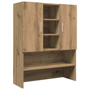vidaXL Meuble pour machine &agrave; laver ch&ecirc;ne artisanal 70,5x25,5x90 cm