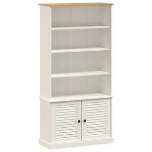 vidaXL Biblioth&egrave;que VIGO blanc 85x35x170 cm bois massif de pin