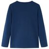 T-shirt enfants manches longues bleu marine 104
