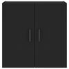 vidaXL Armoire murale noir 60x31x60 cm bois d'ing&eacute;nierie