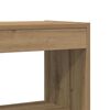 vidaXL Biblioth&egrave;que Ch&ecirc;ne noir 100 x 30 x 198 cm Bois d'ing&eacute;nierie