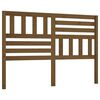 vidaXL T&ecirc;te de lit Marron miel 156x4x100 cm Bois massif de pin