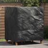 vidaXL Housse pour meubles Uni Noir 116 x 100 x 120 cm 600D