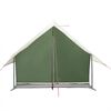 vidaXL Tente de camping 5 personnes vert imperméable