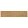 vidaXL Tapis de zone Beige 60 x 400 cm Jute