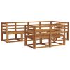 vidaXL Ensemble de canap&eacute;s d'ext&eacute;rieur 7 pcs Naturel