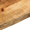 vidaXL Dessus de table 180x30x3,8cm bord vif bois massif manguier brut
