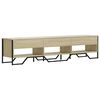 vidaXL Meuble TV ch&ecirc;ne sonoma 180x34x41 cm bois d'ing&eacute;nierie