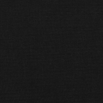 vidaXL Matelas de lit à ressorts ensachés Noir 90x190x20 cm Tissu