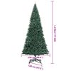vidaXL Arbre de No&euml;l artificiel pr&eacute;-&eacute;clair&eacute; avec ensemble de boules