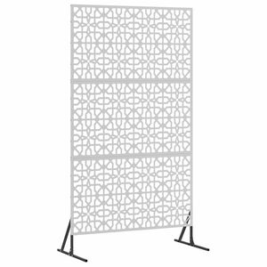vidaXL &Eacute;cran de confidentialit&eacute; 100 x 50 x 180 cm Acier galvanis&eacute;