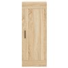 vidaXL Buffet haut Ch&ecirc;ne sonoma 34,5x34x180 cm Bois d'ing&eacute;nierie