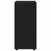 vidaXL Armoires de rangement 2 pcs Noir 60 x 48 x 105 cm