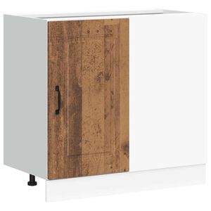 vidaXL Armoire de cuisine Kalmar vieux bois bois d'ing&eacute;nierie