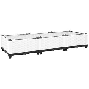 vidaXL Lit sur&eacute;lev&eacute; 120x40x23 cm Polypropyl&egrave;ne