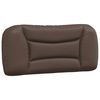 vidaXL Cadre de lit sans matelas Hvar marron 90x200 cm similicuir