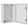 vidaXL Armoire de contr&ocirc;le Gris 47 x 20 x 60 cm Plastic ABS