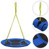 vidaXL Balan&ccedil;oire 110 cm 100 kg Bleu