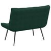 vidaXL Banc gris fonc&eacute; 110x74x84 cm velours