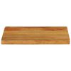 vidaXL Dessus de table &agrave; bord vivant 60x30x3,8 cm bois massif manguier