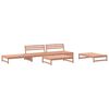 vidaXL Salon de jardin 5 pcs bois massif douglas