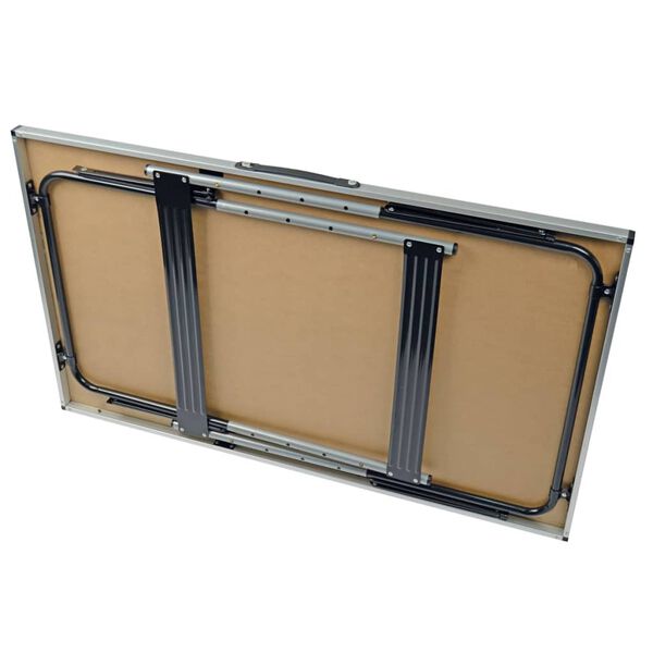 Br&uuml;der Mannesmann Table pliable 100 x 60 x 94 cm 70111