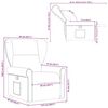 vidaXL Fauteuil inclinable Cr&egrave;me Tissu