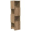 vidaXL Meuble d'angle 25,5x25x102cm Bois d'ing&eacute;nierie Ch&ecirc;ne artisanal