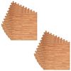 vidaXL Tapis de sol 12 pcs Grain de bois 4,32㎡ Mousse EVA