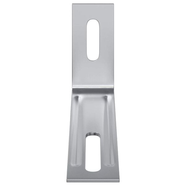 vidaXL Support anti-basculement 12 pcs Argent&eacute; 74,5 x 15 x 32 mm Fer