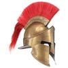 vidaXL Casque de guerrier grec antique pour GN Laiton Acier
