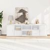 vidaXL Armoire d'angle blanc 160x40x45 cm bois d&rsquo;ing&eacute;nierie