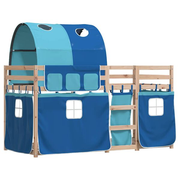 vidaXL Lit superpos&eacute; sans matelas 90x190 cm bois de pin massif