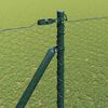 vidaXL Poteau de cl&ocirc;ture. Vert 50 x 1,6 m (treillis 25 mm)