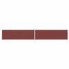 vidaXL Auvent lat&eacute;ral r&eacute;tractable Marron 200x1200 cm