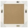 vidaXL Miroir mural style baroque 50x50 cm Blanc
