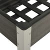 vidaXL Lit surélevé de jardin 75x40x75 cm WPC Gris