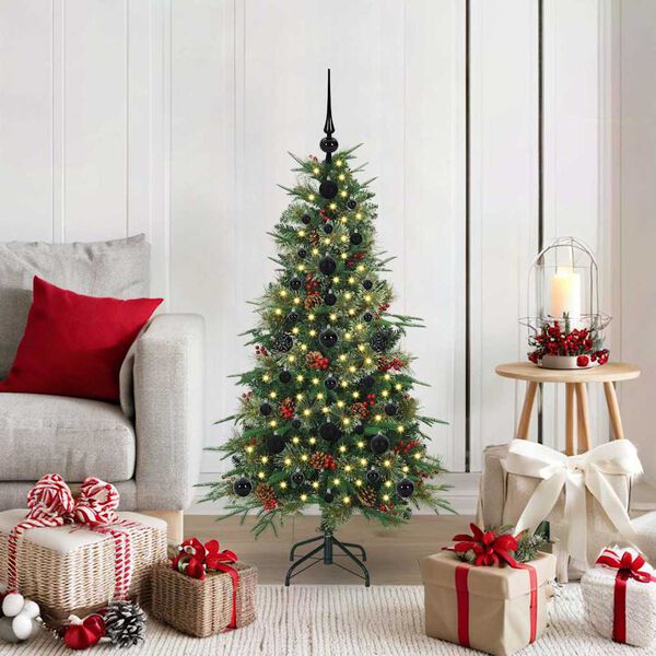 vidaXL Sapin de No&euml;l Artificiel &agrave; Branches Articul&eacute;es Vert 120 cm