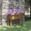 vidaXL Jardini&egrave;re Marron miel 70x31x70 cm Bois de pin massif