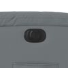 vidaXL Fauteuil inclinable &eacute;lectrique gris similicuir